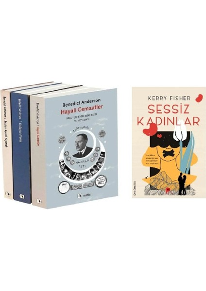 Benedict Anderson Set (3 Kitap) - Sessiz Kadınlar Hediye