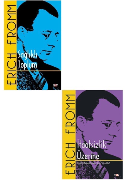 Erich Fromm 2 Kitap Set / Sağlıklı Toplum + Itaatsizlik Üzerine
