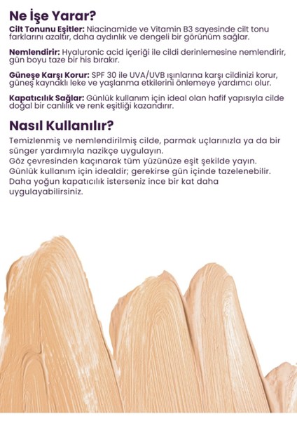 Bb Cream Spf 30 Medıum 30 ml indirimleri