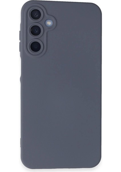 Samsung Galaxy A25 5g Kılıf Nano Içi Kadife Silikon - Gri