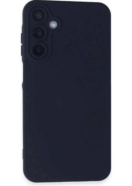 Samsung Galaxy A25 5g Kılıf Nano Içi Kadife Silikon - Lacivert