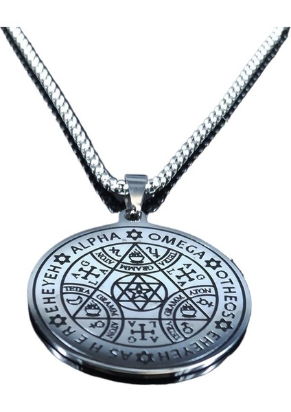 Fortune Altı Köşeli Yıldız Mührü Paslanmaz Çelik Yeni Kolye Titanyum Çelik Kolye (Yurt Dışından) fiyatları