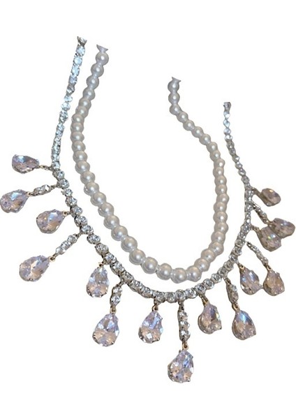 Inci Elmas Damla Şeklindeki Kolye Ucu Kolye Moda Tasarım Kolye Köprücük Kemiği Kolye Mizaç Kolye (Yurt Dışından) fırsatları