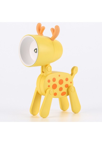 Yeni Benekli Köpek Yavrusu Mini Lamba Masaüstü Lambası Karikatür Sevimli Süsler (Yurt Dışından)