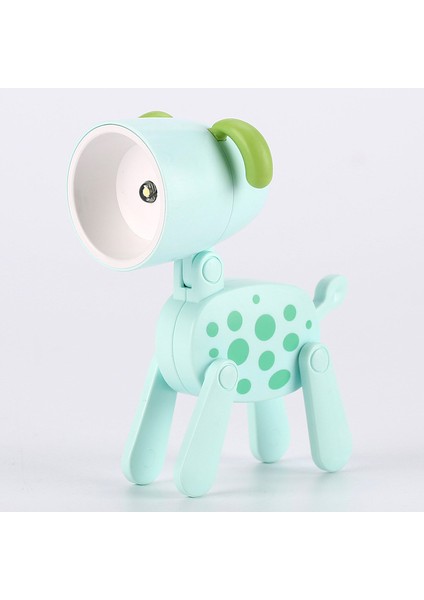 Yeni Benekli Köpek Yavrusu Mini Lamba Masaüstü Lambası Karikatür Sevimli Süsler (Yurt Dışından)