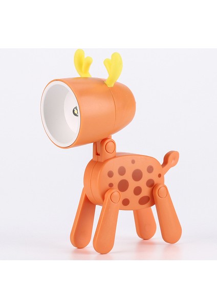 Yeni Benekli Köpek Yavrusu Mini Lamba Masaüstü Lambası Karikatür Sevimli Süsler (Yurt Dışından)