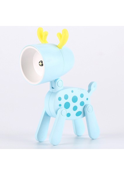 Yeni Benekli Köpek Yavrusu Mini Lamba Masaüstü Lambası Karikatür Sevimli Süsler (Yurt Dışından)