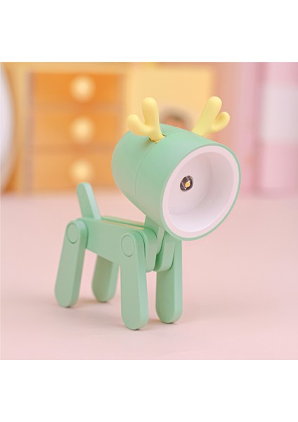 Yeni Benekli Köpek Yavrusu Mini Lamba Masaüstü Lambası Karikatür Sevimli Süsler (Yurt Dışından)