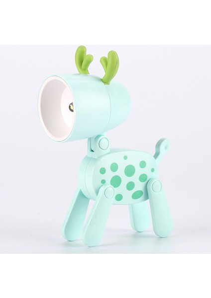 Yeni Benekli Köpek Yavrusu Mini Lamba Masaüstü Lambası Karikatür Sevimli Süsler (Yurt Dışından)