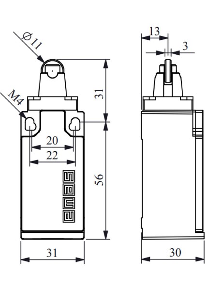 L5K13MUM331 ,plastik Gövde KONTAK-1A1K Metal Makara Sınır Sivic fiyatları