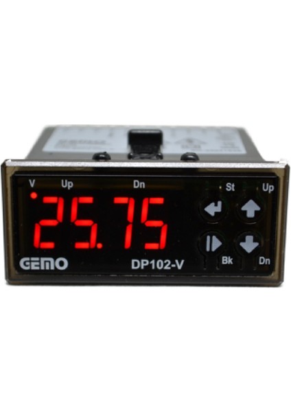 DP102-V-230VAC ,77X35MM 110V..220VAC 0..10V Dijital Pot.