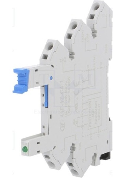 41F-1Z-C4-N-1 ,24VAC/DC Baskılı Ray Slim Röle Soket