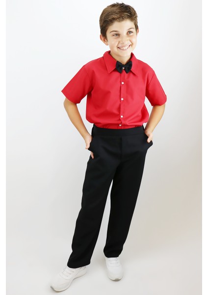 Erkek Çocuk Santino Papyonlu Alt Üst Takım 23 Nisan 29 Ekim 10 Kasım 19 Mayıs Gösteri Kıyafeti fiyatları