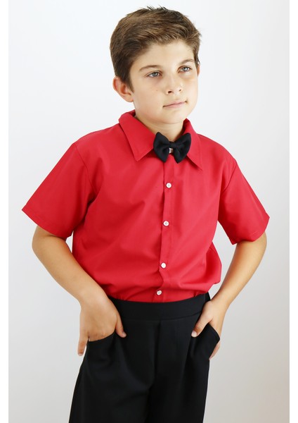 Erkek Çocuk Santino Papyonlu Alt Üst Takım 23 Nisan 29 Ekim 10 Kasım 19 Mayıs Gösteri Kıyafeti modelleri