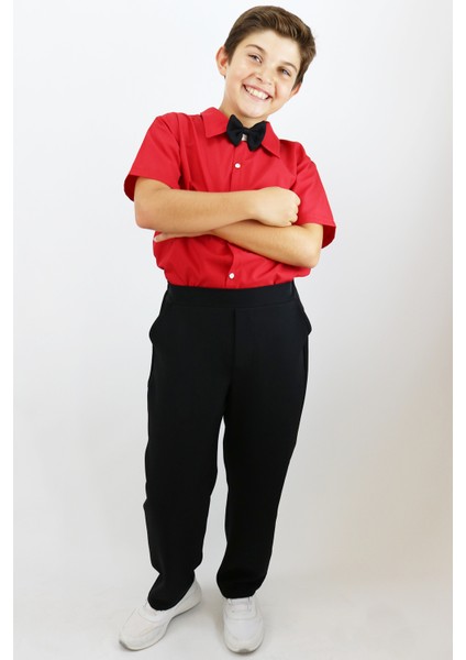 Erkek Çocuk Santino Papyonlu Alt Üst Takım 23 Nisan 29 Ekim 10 Kasım 19 Mayıs Gösteri Kıyafeti