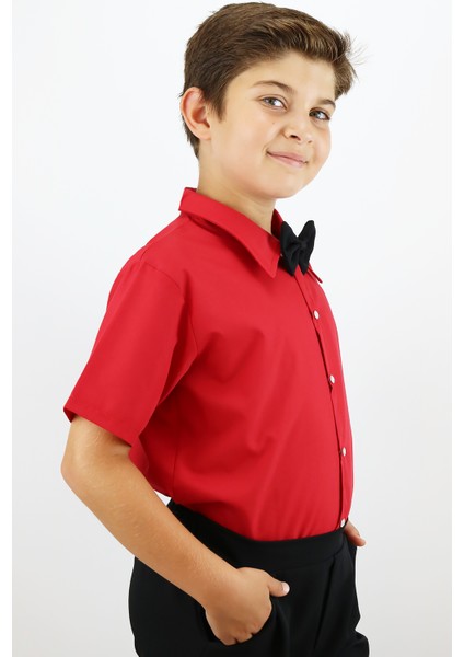 Erkek Çocuk Santino Papyonlu Alt Üst Takım 23 Nisan 29 Ekim 10 Kasım 19 Mayıs Gösteri Kıyafeti