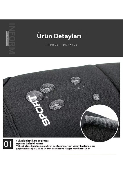 Açık Su Geçirmez Eldiven Artı Yün Sıcak Dokunmatik Ekran (Yurt Dışından) fiyatları