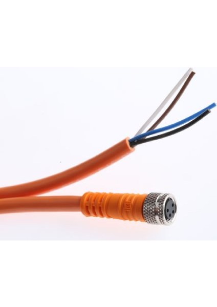 DOL-0804-G05M (6009872) ,düz/m8-4p Pvc-5mt Sensör Kablo