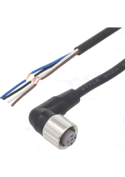 XS2F-LM12PVC4A10M ,AÇI/M12-4P PVC-10MT Sensör Kablo