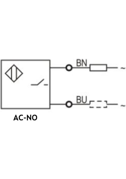LR12TCN04ATO ,M12/4MM Ac-No 2-Kablo Endüktif Sensör fiyatları