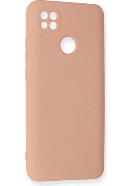 Xiaomi Redmi 9c Kılıf Nano Içi Kadife Silikon - Pudra modelleri