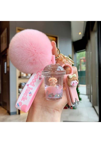 Anahtarlık Çekicilik Karikatür Tırnak Makası Araba Anahtarlık Çanta Çekicilik (Yurt Dışından)