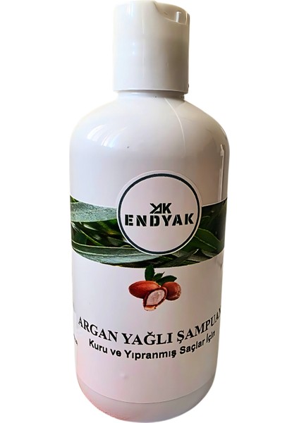 Argan Yağlı Doğal Kuru ve Yıpranmış Saç Şampuanı