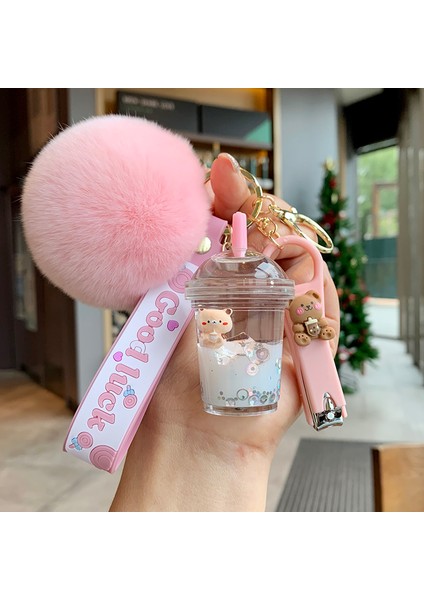 Anahtarlık Çekicilik Karikatür Tırnak Makası Araba Anahtarlık Çanta Çekicilik (Yurt Dışından)