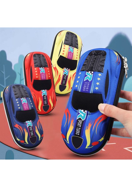 3D Yarış Arabası Kalem Kutuları Karikatürler Okul Kalem Kutusu Çocuklar Için Kırtasiye Kutusu Eva Pu Plastik Kalem Kutusu Çocuk Sevimli Kalem Çantası (Yurt Dışından) modelleri