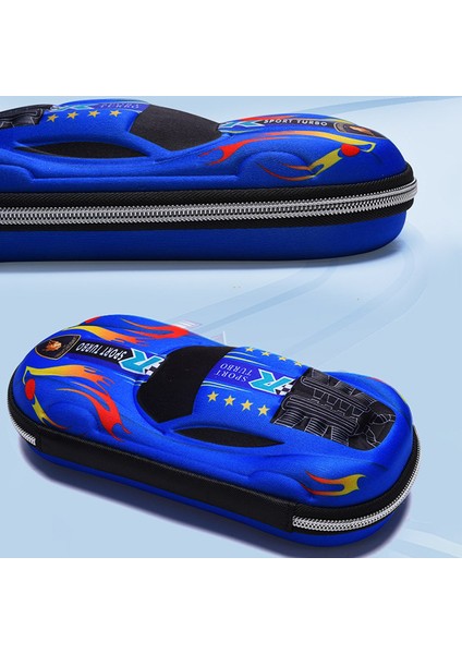 3D Yarış Arabası Kalem Kutuları Karikatürler Okul Kalem Kutusu Çocuklar Için Kırtasiye Kutusu Eva Pu Plastik Kalem Kutusu Çocuk Sevimli Kalem Çantası (Yurt Dışından) fırsatları