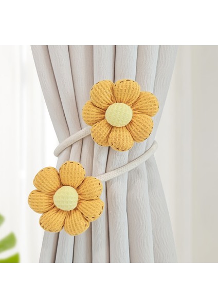 Sevimli Çiçek Perde Tiebacks Depolama Toka Fixer (Yurt Dışından)