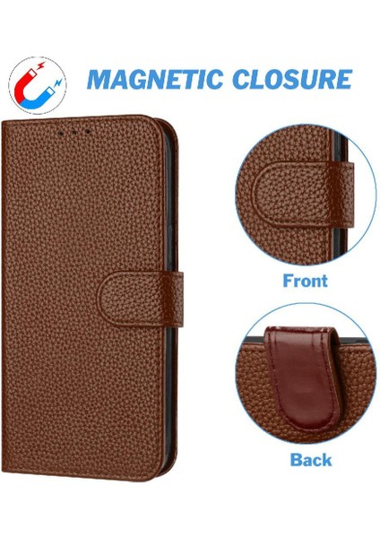 iPhone 7 Plus/8 Plus Kart Yuvalı, Manyetik Kapatmalı, Darbeye Dayanıklı Koruyucu Kılıflı Premium Yumuşak Tpu Deri Kapaklı Cüzdan (Yurt Dışından) fırsatları