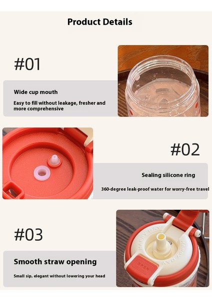 Sevimli Öğrenci Plastik Kupa Çocuk Pipetli Su Kurı (Yurt Dışından) modelleri