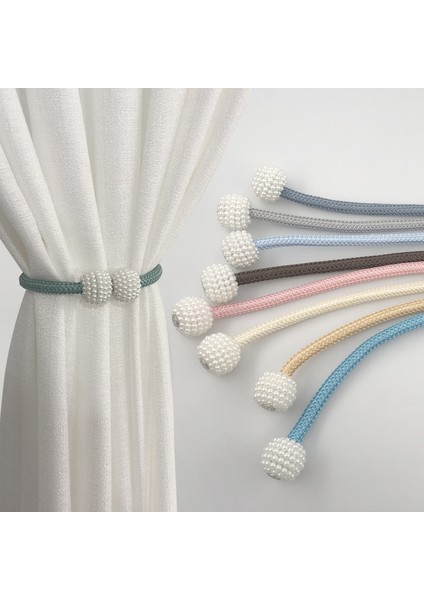 Manyetik Perde Çıtçıtları Düzenleyici Depolama Halatı Kumaş Çıtçıtlar Perde Aksesuarları (Yurt Dışından) fiyatları