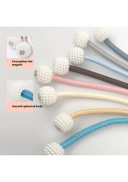 Manyetik Perde Çıtçıtları Düzenleyici Depolama Halatı Kumaş Çıtçıtlar Perde Aksesuarları (Yurt Dışından) modelleri