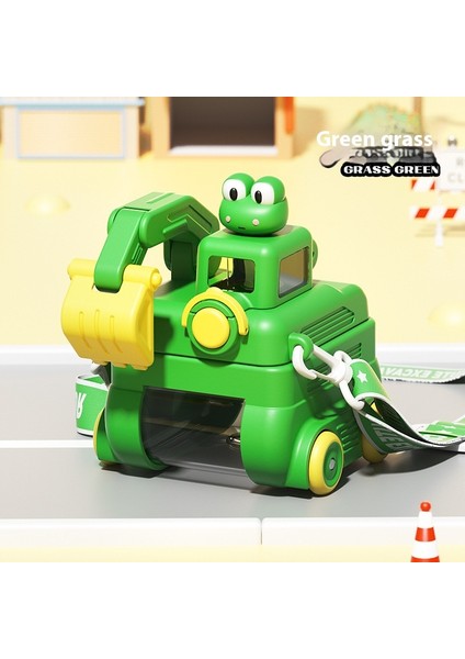 Çocuk Kazıcı Kupa Pipetli Kupa Anaokulu Su Şişesi (Yurt Dışından)