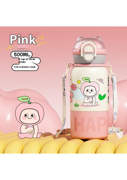 Paslanmaz Çelik Yalıtımlı Dak Sevimli Üç Içme Dağı Açık Taşınabilir Büyük Kapasiteli Saman Daklar (Yurt Dışından)