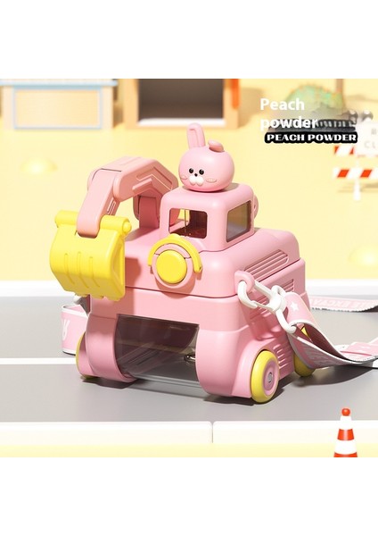 Çocuk Kazıcı Kupa Pipetli Kupa Anaokulu Su Şişesi (Yurt Dışından)