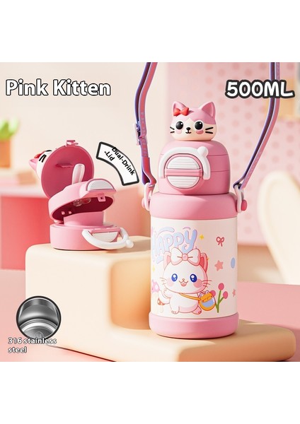 Okul Ev Su Şişesi Paslanmaz Çelik Yalıtımlı Daklar Için Büyük Kapasiteli Su Dağı (Yurt Dışından)