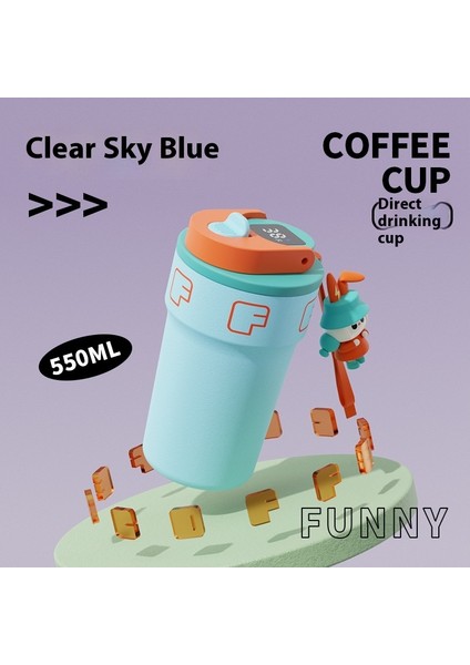 Kahve Kupa Araba Kupa Paslanmaz Çelik Yalıtımlı Kupa (Yurt Dışından)