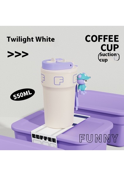 Kahve Kupa Araba Kupa Paslanmaz Çelik Yalıtımlı Kupa (Yurt Dışından)