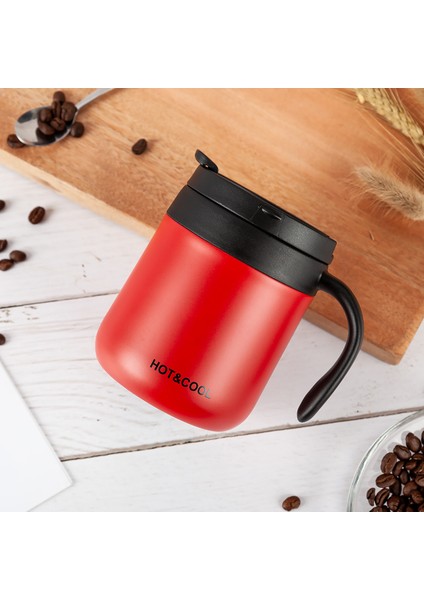 Saplı Kahve Termal Kupa Ofis Cezve Kupa (Yurt Dışından)