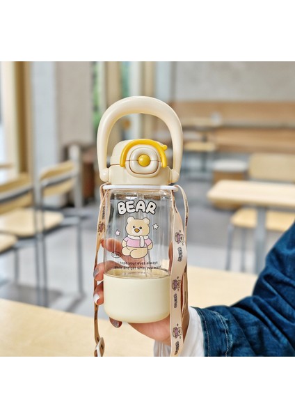 Çocuk Su Dağı Sevimli Öğrenciler Plastik Dak Çapraz Çapraz Büyük Kapasiteli Yaz Saman Dakları (Yurt Dışından)