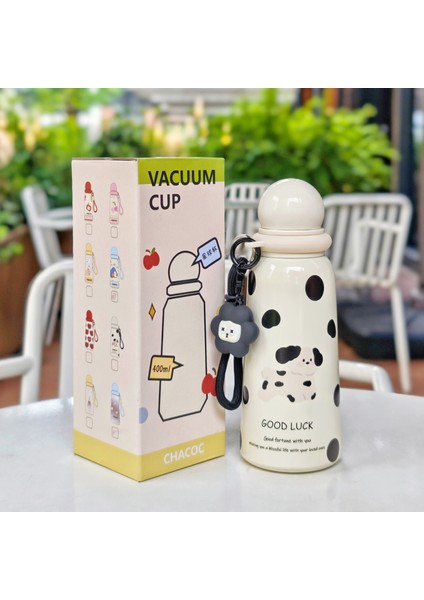 Paslanmaz Çelik Yalıtımlı Kupa Sevimli Öğrenci Kupası Moda Hediye (Yurt Dışından)