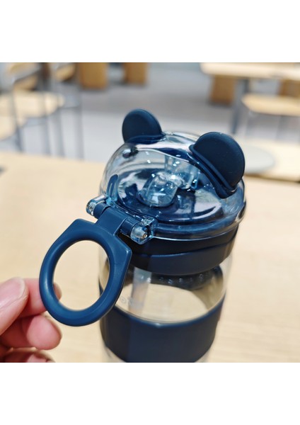 Ayı Pipetli Kupa Plastik Kupa Çocuk Kurı (Yurt Dışından) modelleri