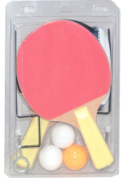 Kırmızı Fileli Masa Tenisi Raket Takımı modelleri