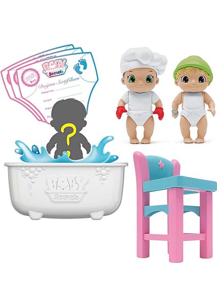 Baby Secrets Sürpriz Figür ve Bebek Arabası Seti fırsatları