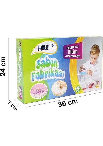 FabelHaft Sabun Fabrikası Eğlenceli Bilim Laboratuvarı modelleri