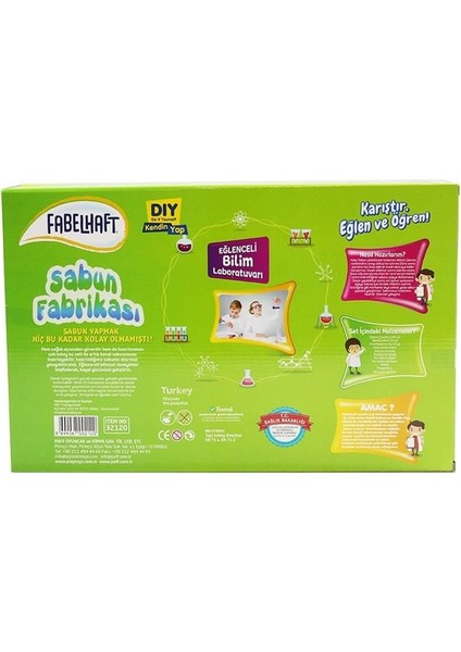 FabelHaft Sabun Fabrikası Eğlenceli Bilim Laboratuvarı fırsatları