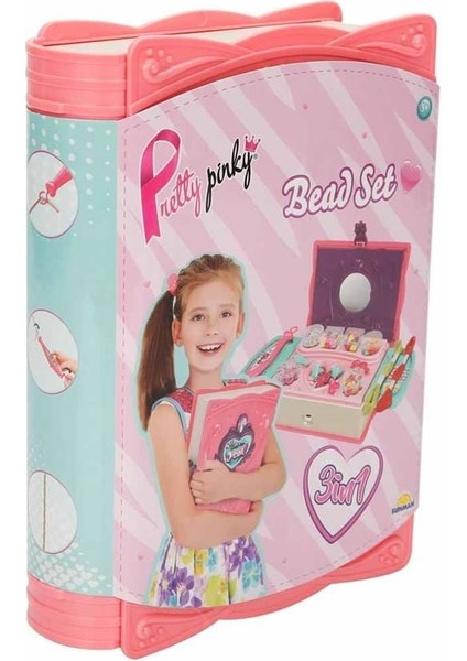 Alorise 3662 Pretty Pinky 3'ü 1 Arada Boncuk Yapım Seti -Sunman fırsatları